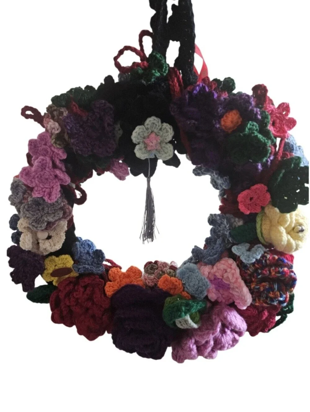 Handmade Día de Muertos Wreath 18